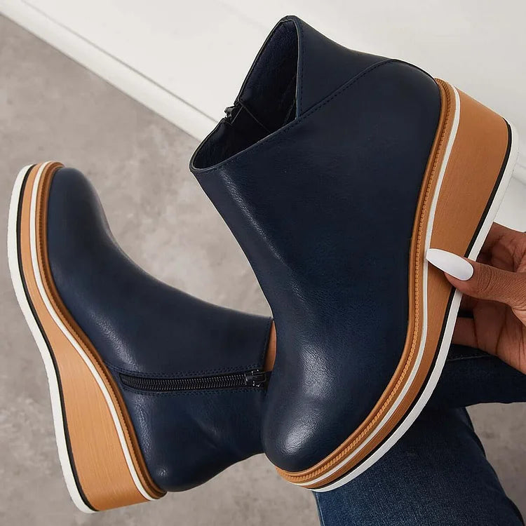 Mackenzie | Moderne Luxe Støvler I Sidste dag 80% rabat!