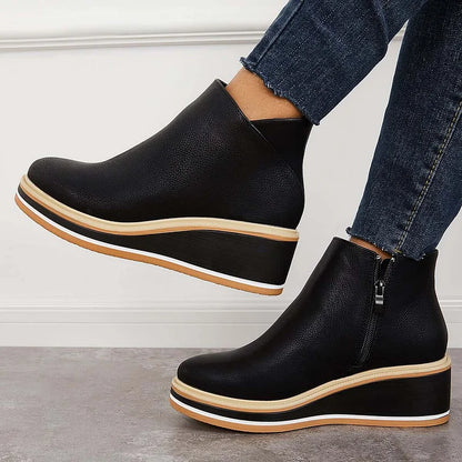 Mackenzie | Moderne Luxe Støvler I Sidste dag 80% rabat!